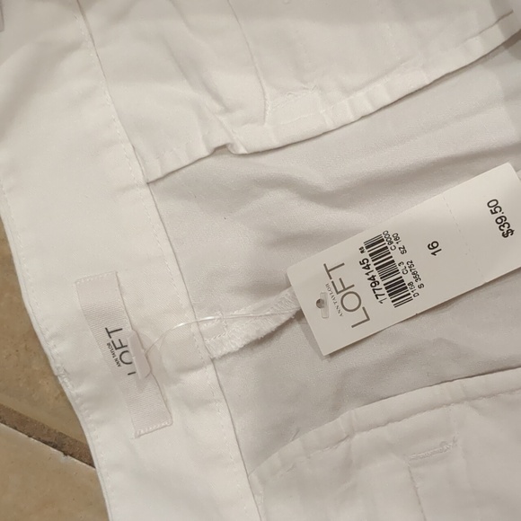 The Limited White Riviera Short Size 16 NWT - Picture 2 of 4